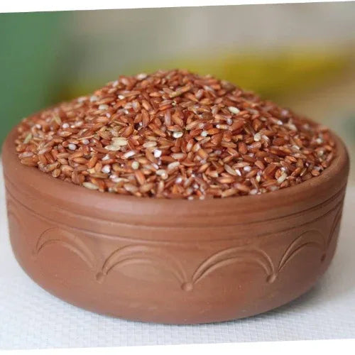Araikkal : Sivappu Kavuni Rice - 500g ( Pack of 3 ) - Orgoshops