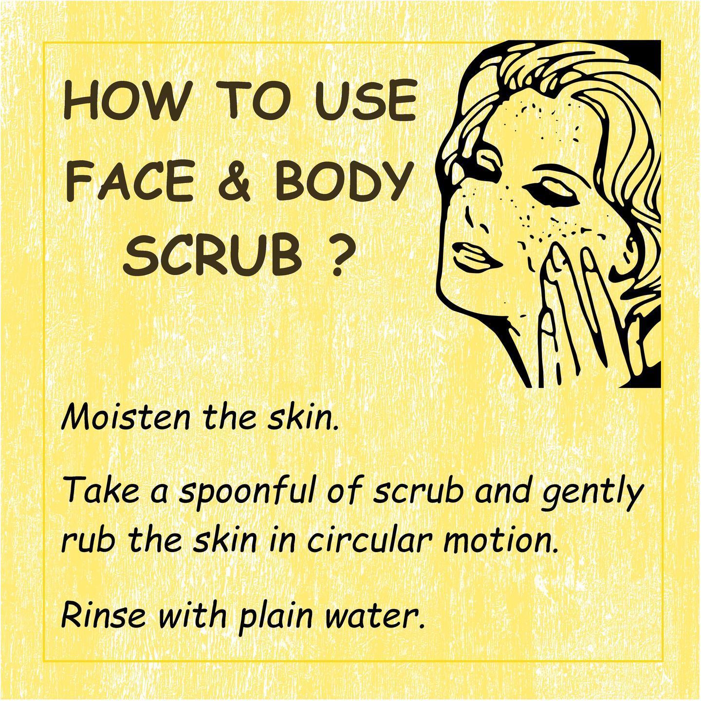 Fuschia - Green Tea - Face & Body Clarifying Scrub - 50g - Orgoshops