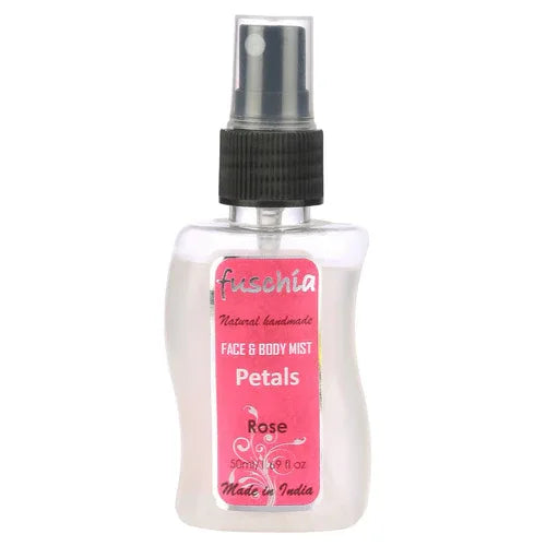 Fuschia Petals Rose Face & Body Mist - 50ml - Orgoshops