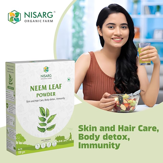 Nisarg Organic Neem Leaf Powder