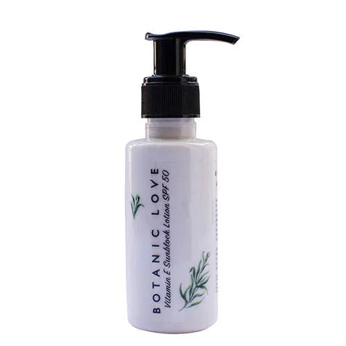 Botanic Love Vitamin E Sunblock Lotion SPF 50 - 100ml - Orgoshops