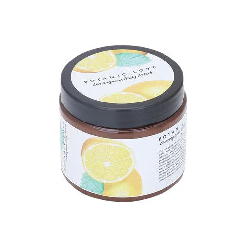 Botanic Love Lemongrass Body Polish Scrub - 300g - Orgoshops