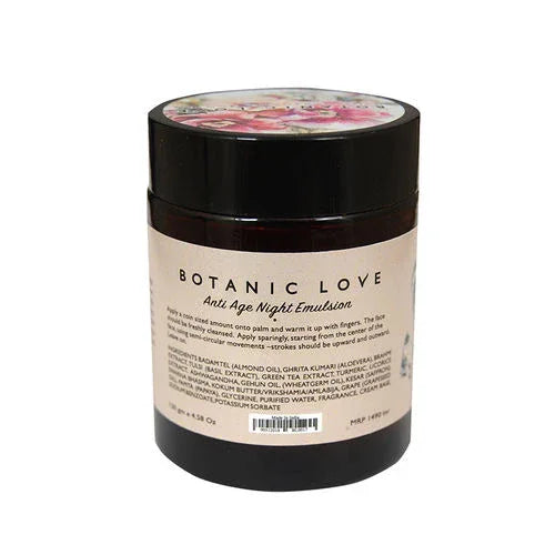 Botanic Love Anti Age Night Emulsion - 130g - Orgoshops
