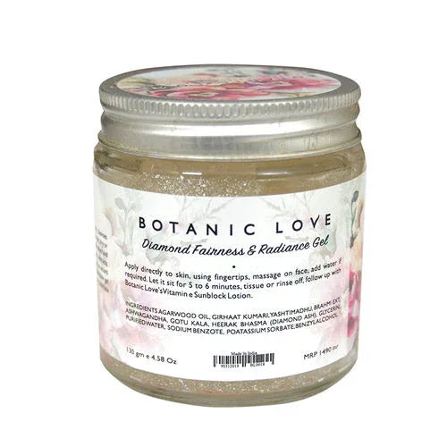 Botanic Love Diamond Fairness Radiance Gel - 130g - Orgoshops