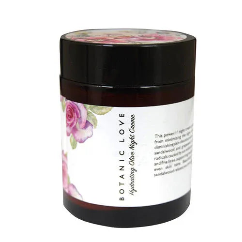 Botanic Love Hydrating Olive Night Cream - 130g - Orgoshops
