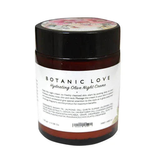 Botanic Love Hydrating Olive Night Cream - 130g - Orgoshops