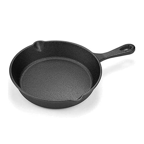 Nakshathra Cast Iron Omelette Pan / Fish Fry Pan / Mini Skillet - Orgoshops