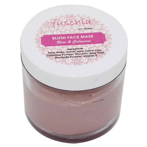 Fuschia Blush Face Mask - Rose & Calamine - 100g - Orgoshops