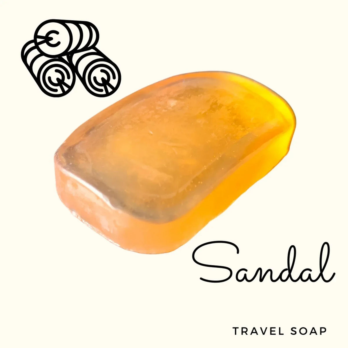 Fuschia - Sandal Natural Handmade Glycerine Soap ( 20 g, Pack of 3 ) - Orgoshops