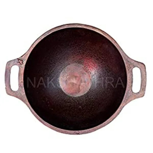 Naksha Pure Cast Iron Kadai / Kdai / Frypan - Orgoshops