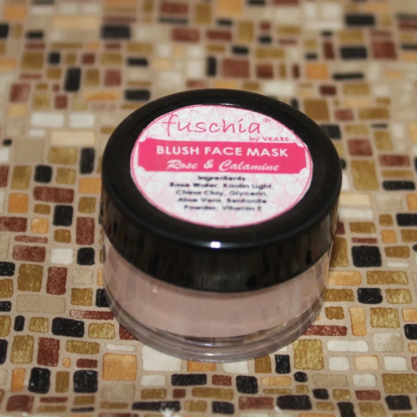 Fuschia Blush Face Mask - Rose & Calamine -15g(PACK OF 2 - Orgoshops