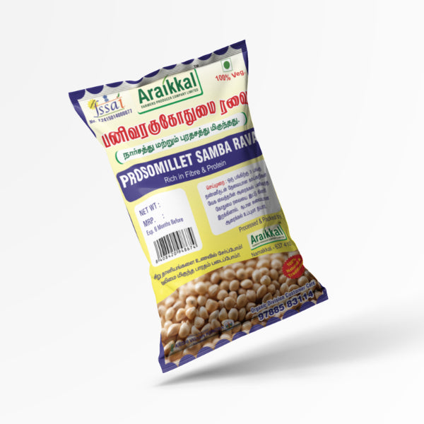 Araikkal Panivaragu Gothumai Ravai - 500 g (Pack of 2)