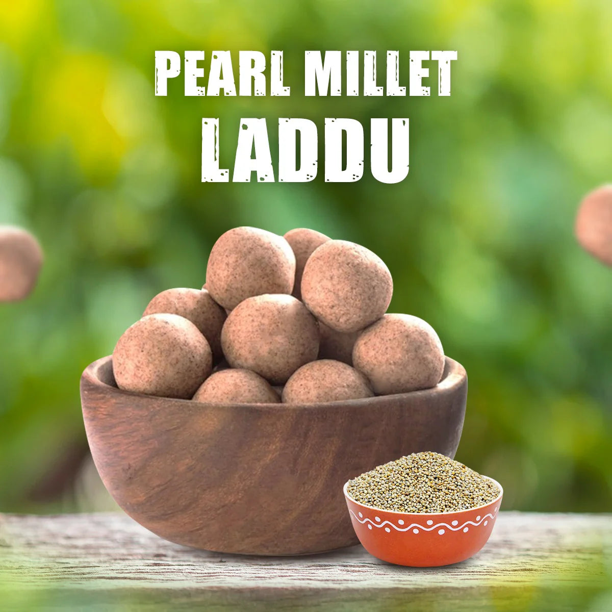 Araikkal Pearl Millet Laddu - 12 Pcs ( Pack of 2 )