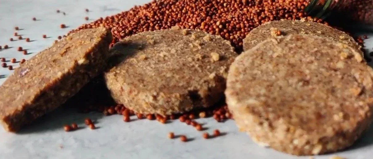 கேழ்வரகு(ராகி) பிஸ்கட் /Finger Millet (Ragi)- 250g (26 Biscuits) - Orgoshops