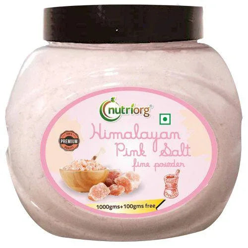 Nutriorg Pink Salt Powder- 1100g - Orgoshops