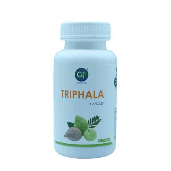 Gj Global Triphala Capsules - 50 Capsules (500 mg) - Orgoshops