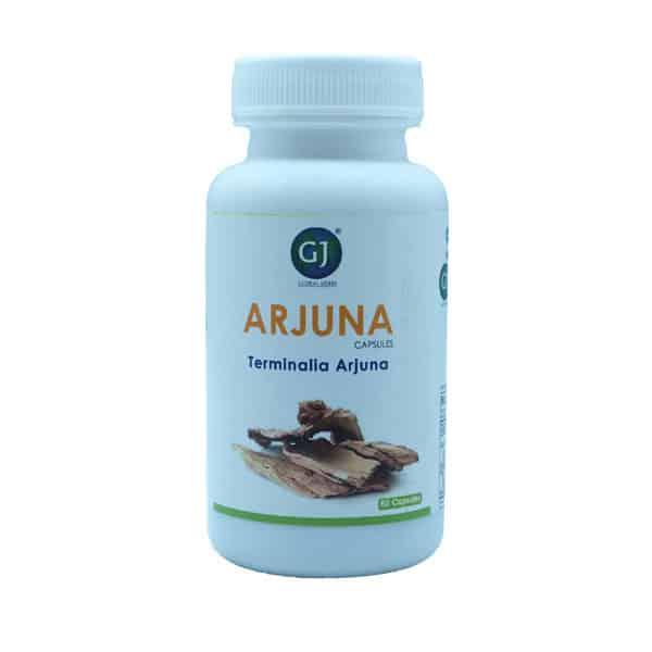 Gj Global Arjuna Capsules | Terminalla Arjuna Capsules - 50 Capsules - Orgoshops