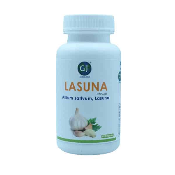 Gj Global Lasuna Capsules - 50 Capsules (500 mg) - Orgoshops