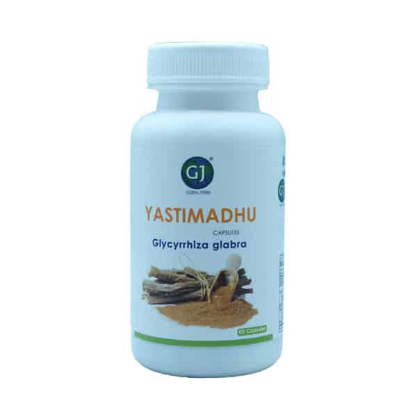 Gj Global Yastimadhu Capsules - 50 Capsules (500 mg)