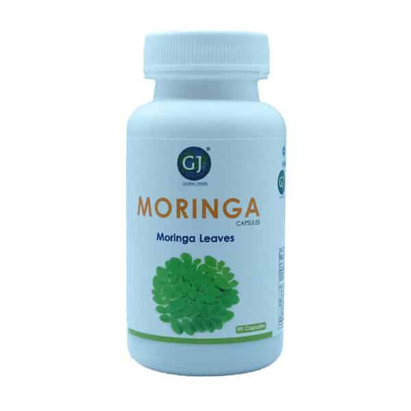Gj Global Moringa Capsules - 50 Capsules (500 mg) - Orgoshops