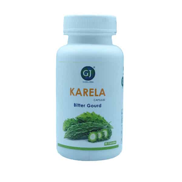 Gj Global Kerala Bitter Guard Capsules - 50 Capsules (500 mg)