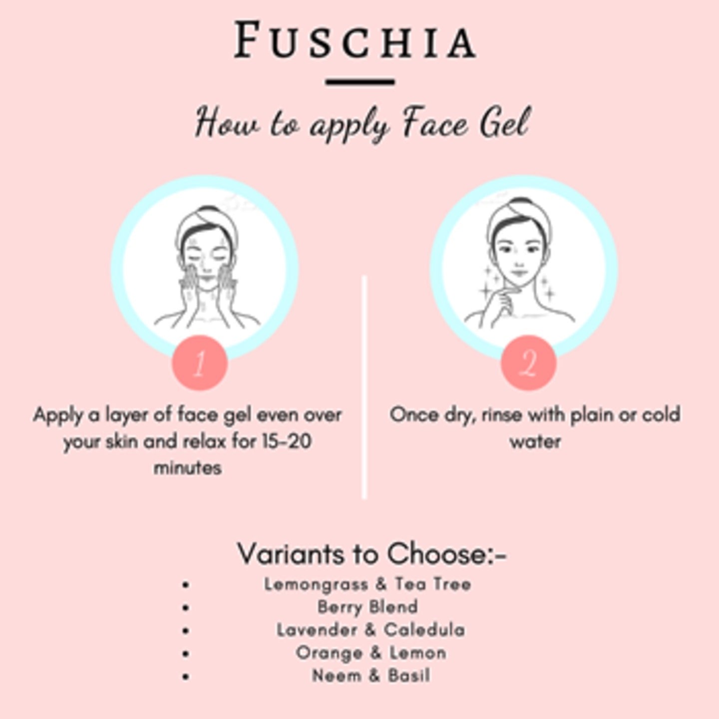 Fuschia Brightening Face Gel - Berry Blend 100G
