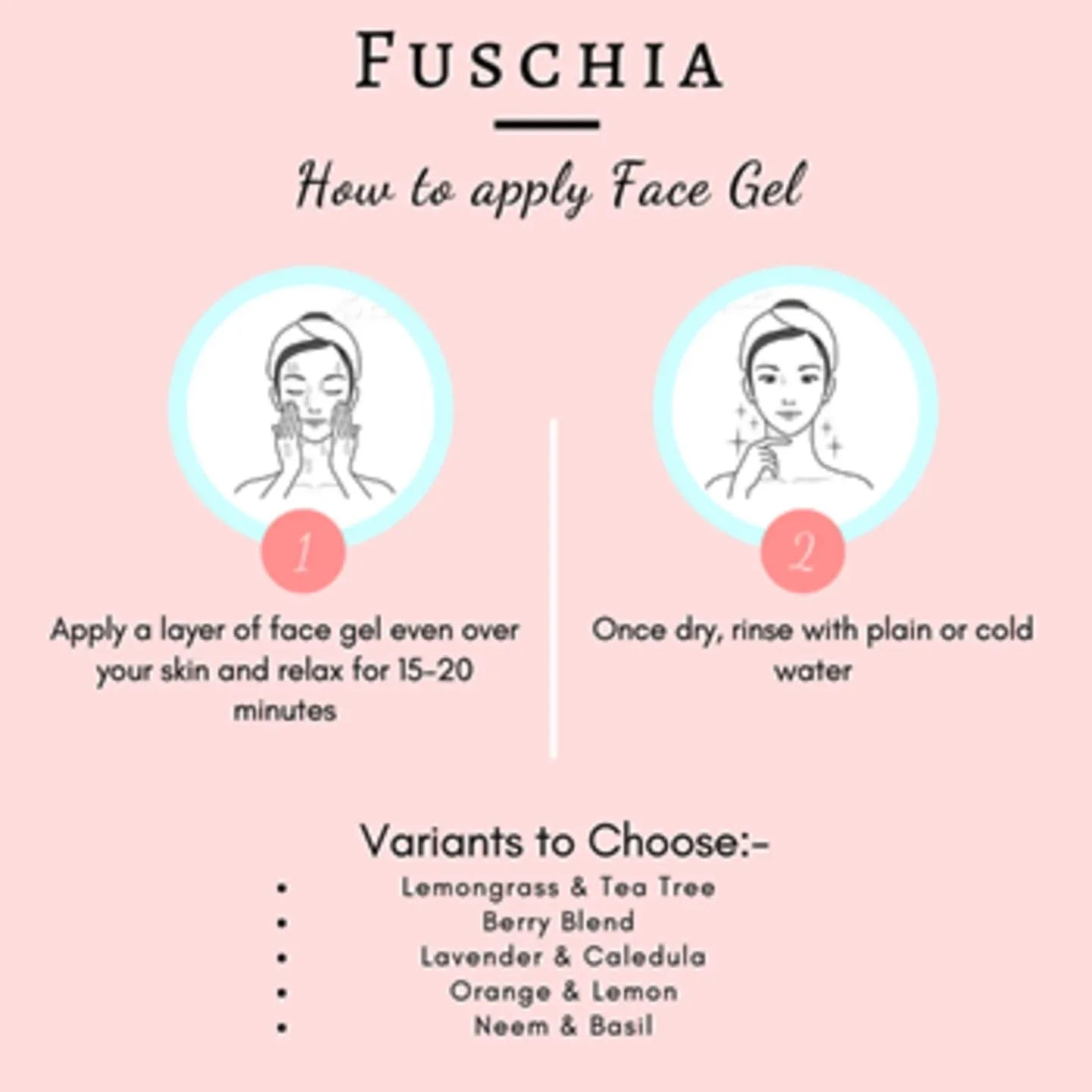 Fuschia Brightening Face Gel - Berry Blend 100G - Orgoshops