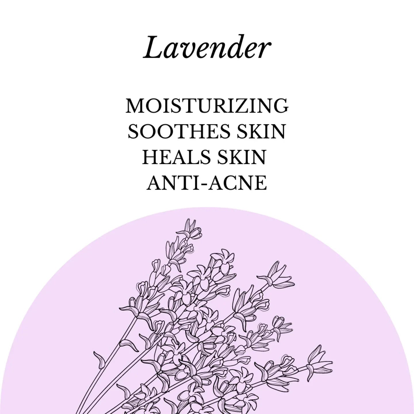 Fuschia - Lavender Natural Handmade Glycerine Soap - 100g - Orgoshops