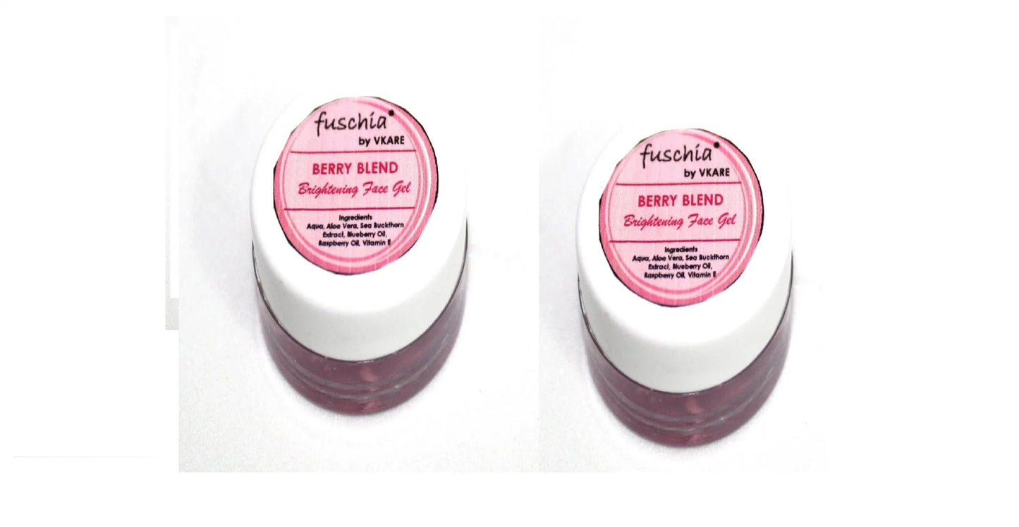 Fuschia Brightening Face Gel - Berry Blend-10g(PACK OF 2) - Orgoshops