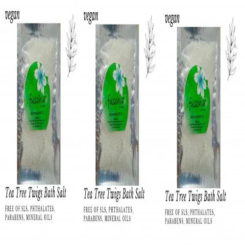 Fuschia - Tea Tree Twigs Bath salt- 15 gms(PACK OF 3) - Orgoshops