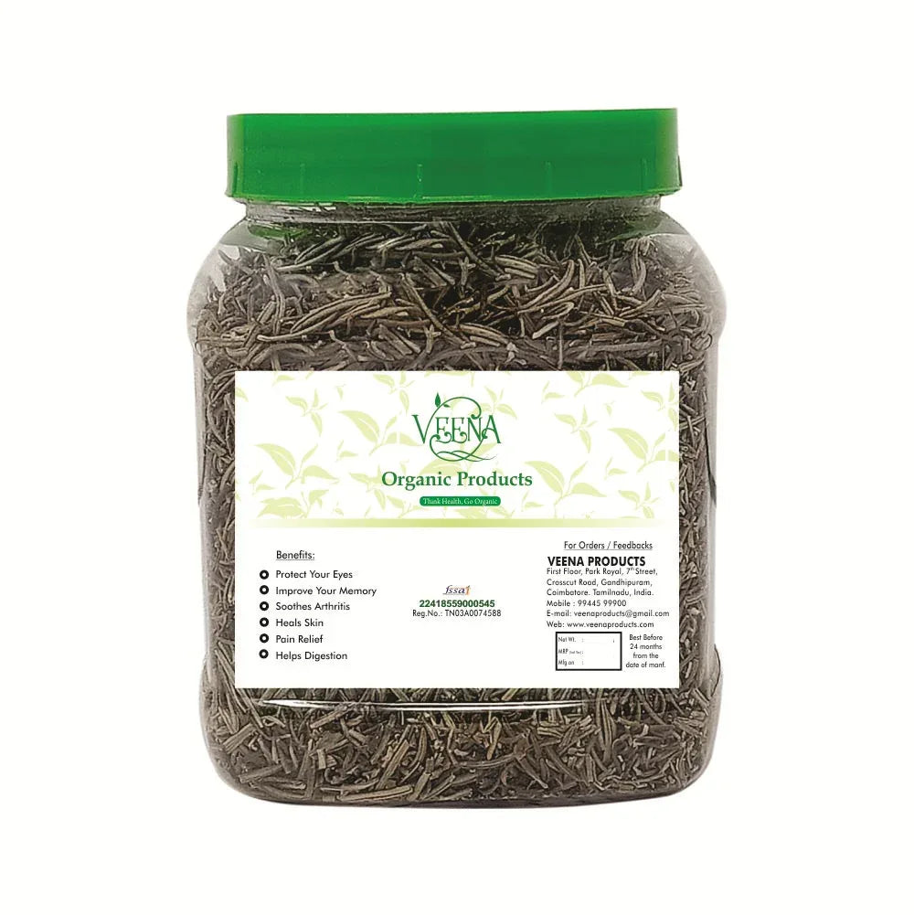 Veena Rosemery Cut Leaf Tea - 80g ( Pack of 2 ) - Orgoshops