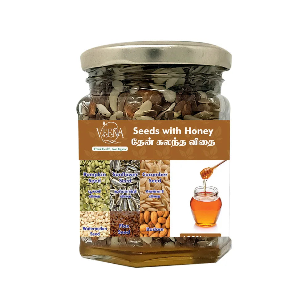 Veena Seeds With Honey - 250g - Orgoshops