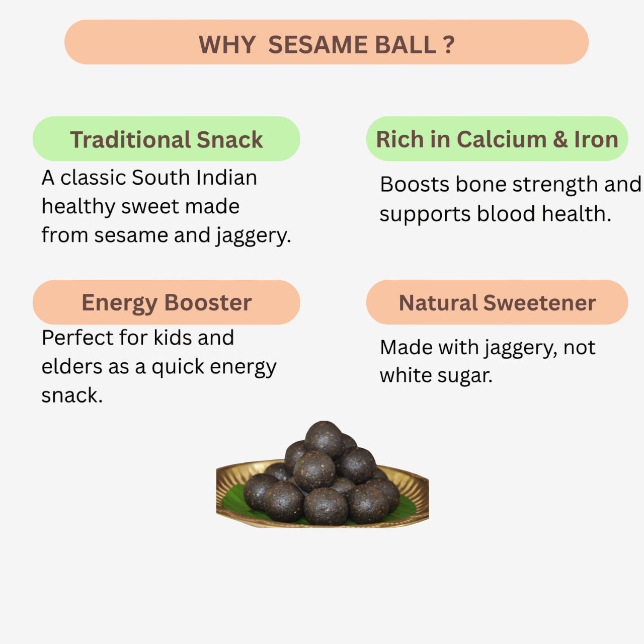 Muppatan Sesame Ball / Ellu Urundai