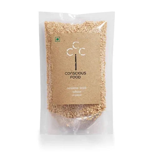 White Sesame (Til) Seeds - 100g - Orgoshops