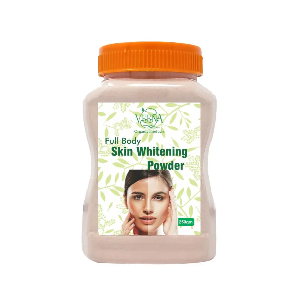 Veena Full Body Skin Whitening Bath Powder - 250g ( Pack of 2) - Orgoshops