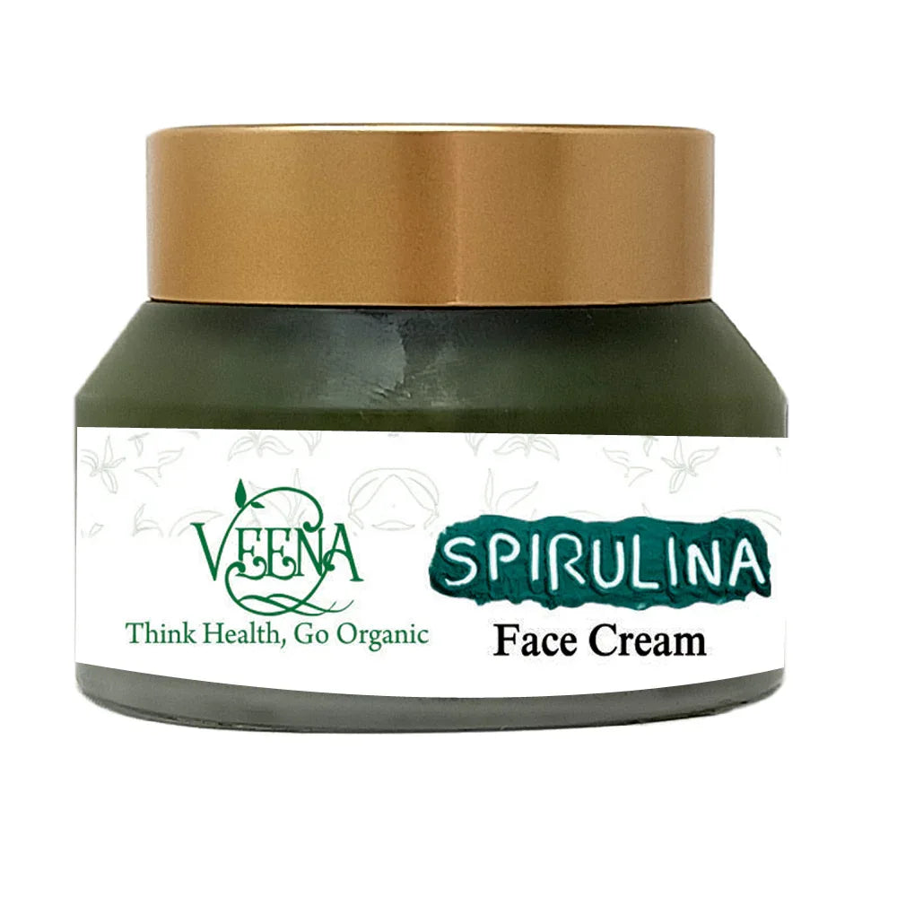 Veena Spirulina Face Cream - 50g - Orgoshops