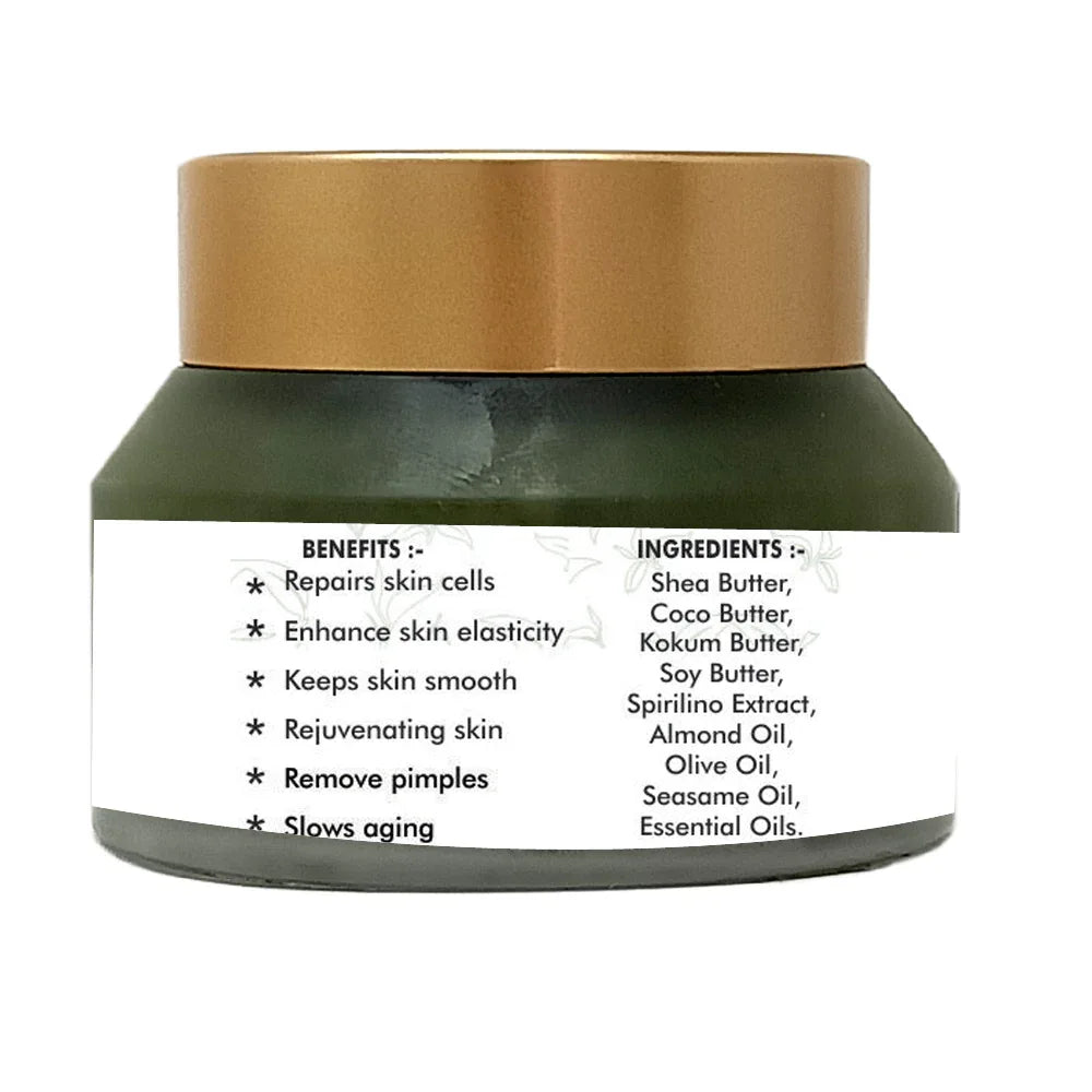 Veena Spirulina Face Cream - 50g - Orgoshops