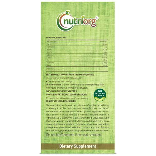 Nutriorg Spirulina Powder - 100g