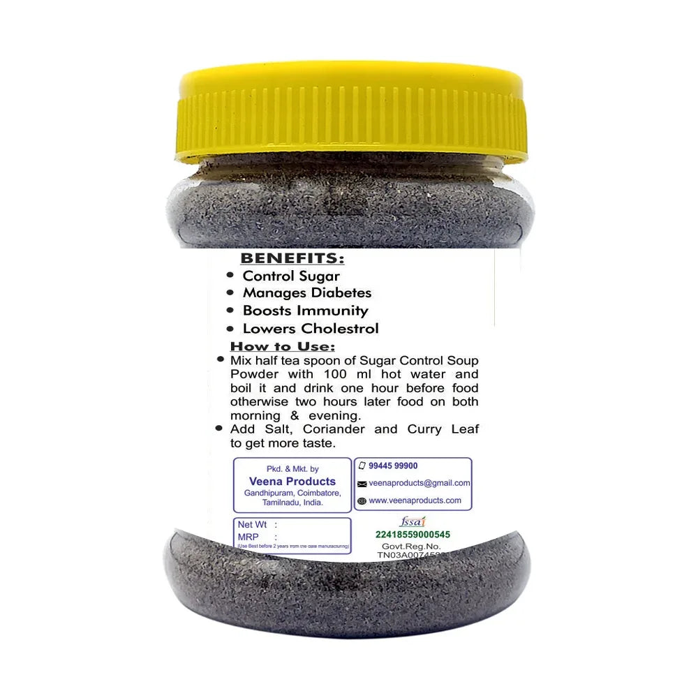 Veena Sugar Control Soup Powder - 150g - Orgoshops