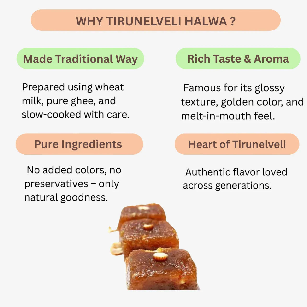Muppatan Thirunelveli Halwa - 100g - Orgoshops