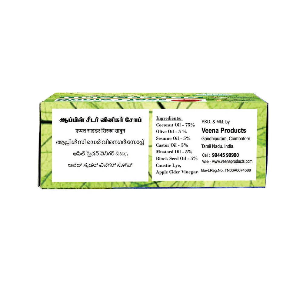 Veena Unscented - 100 g ( Pack of 3 ) - Orgoshops