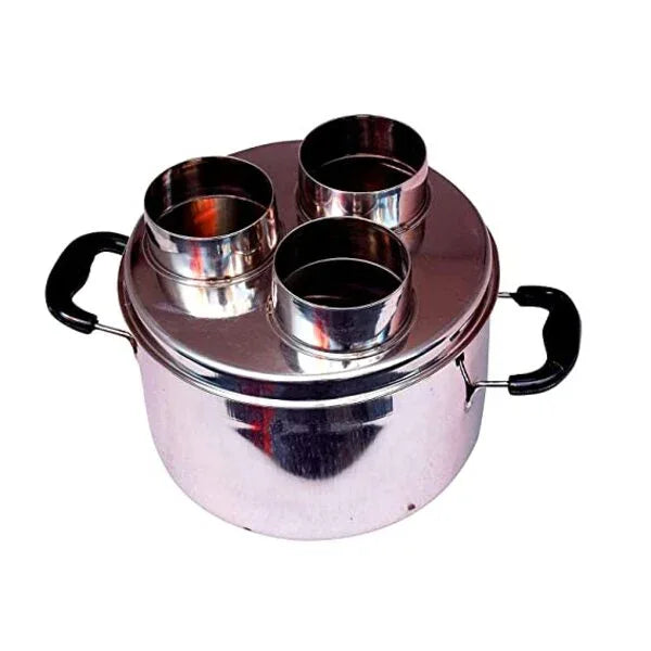 Nakshathra Puttu Maker / Puttu Steamer Big 3 Plus 1 Free Extra Big - Orgoshops