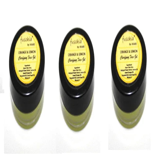 Fuschia Clarifying Face Gel - Orange & Lemon -10g(PACK OF 3) - Orgoshops