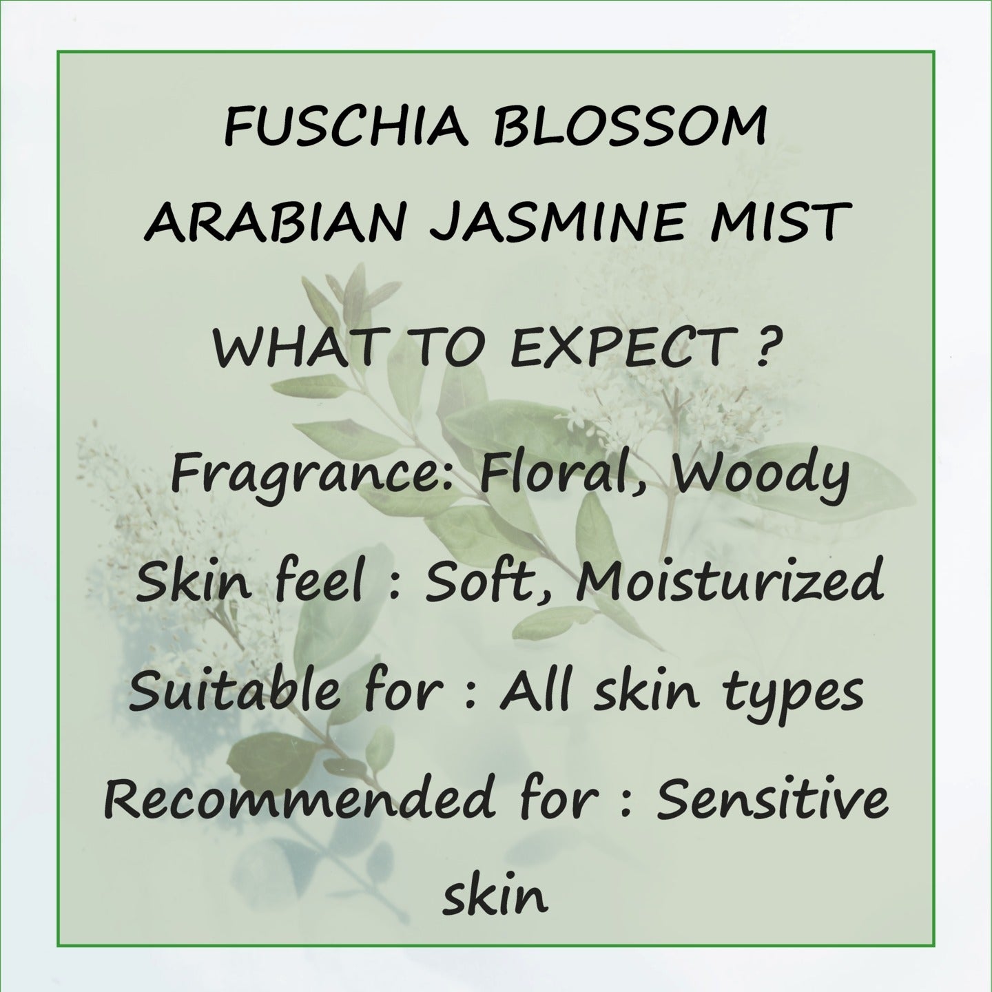 Fuschia Blossom Arabian Jasmine Face & Body Mist - 50 ml