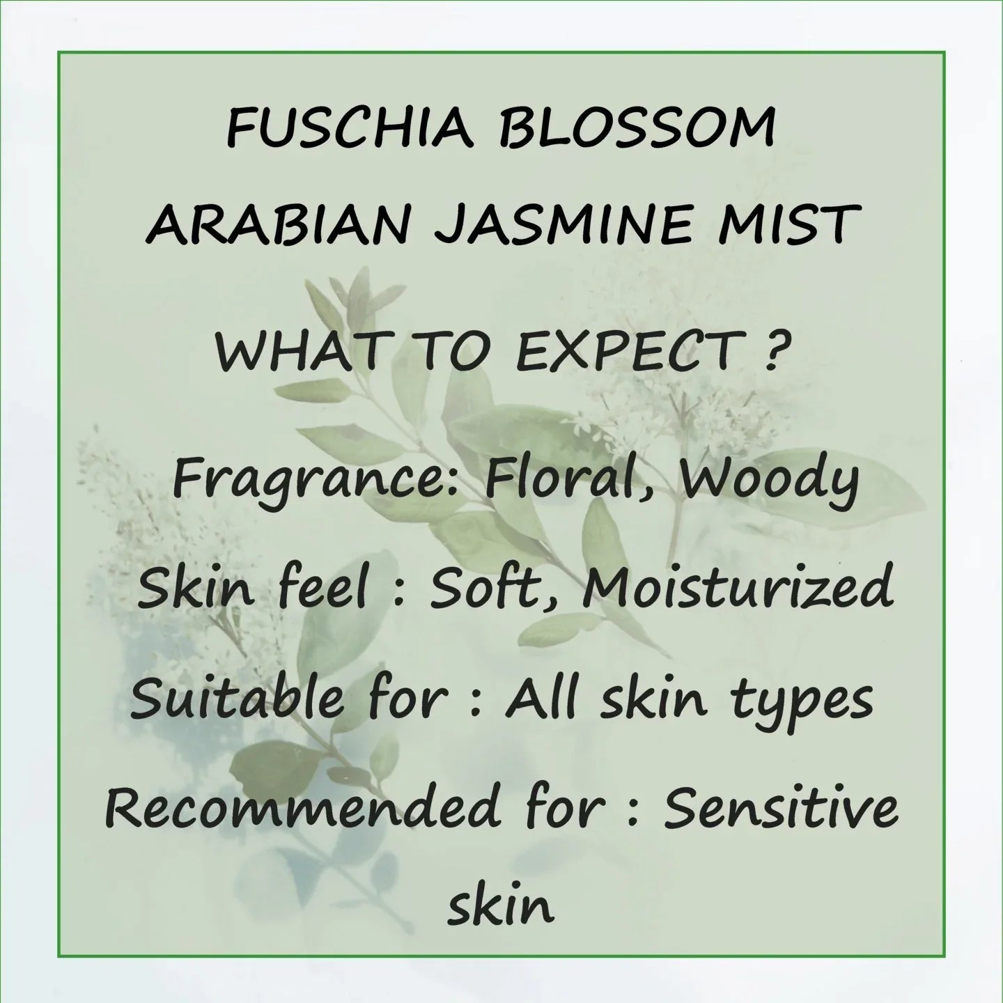 Fuschia Blossom Arabian Jasmine Face & Body Mist - 50 ml - Orgoshops