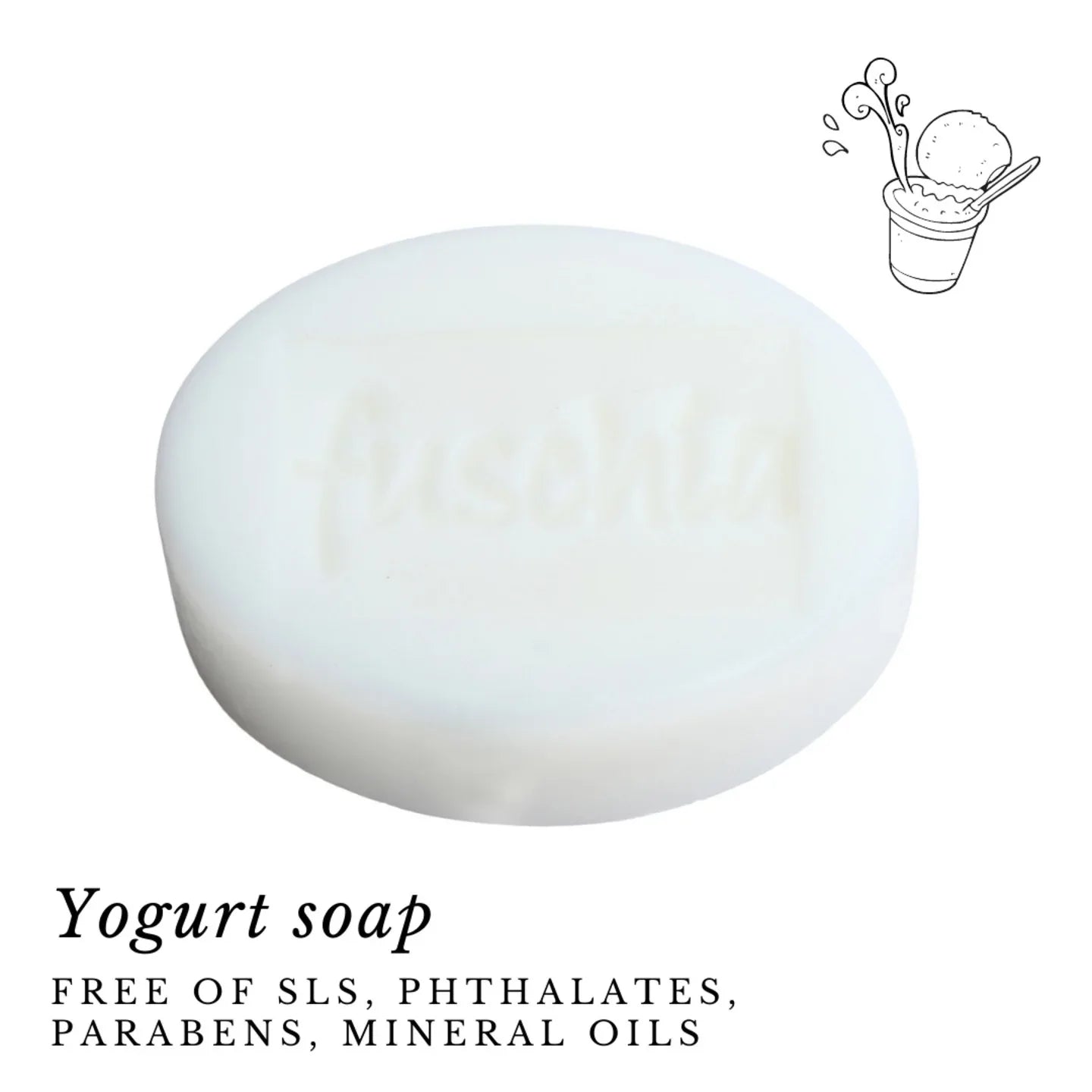 Fuschia - Yogurt Delight Natural Handmade Herbal Soap - 100g - Orgoshops