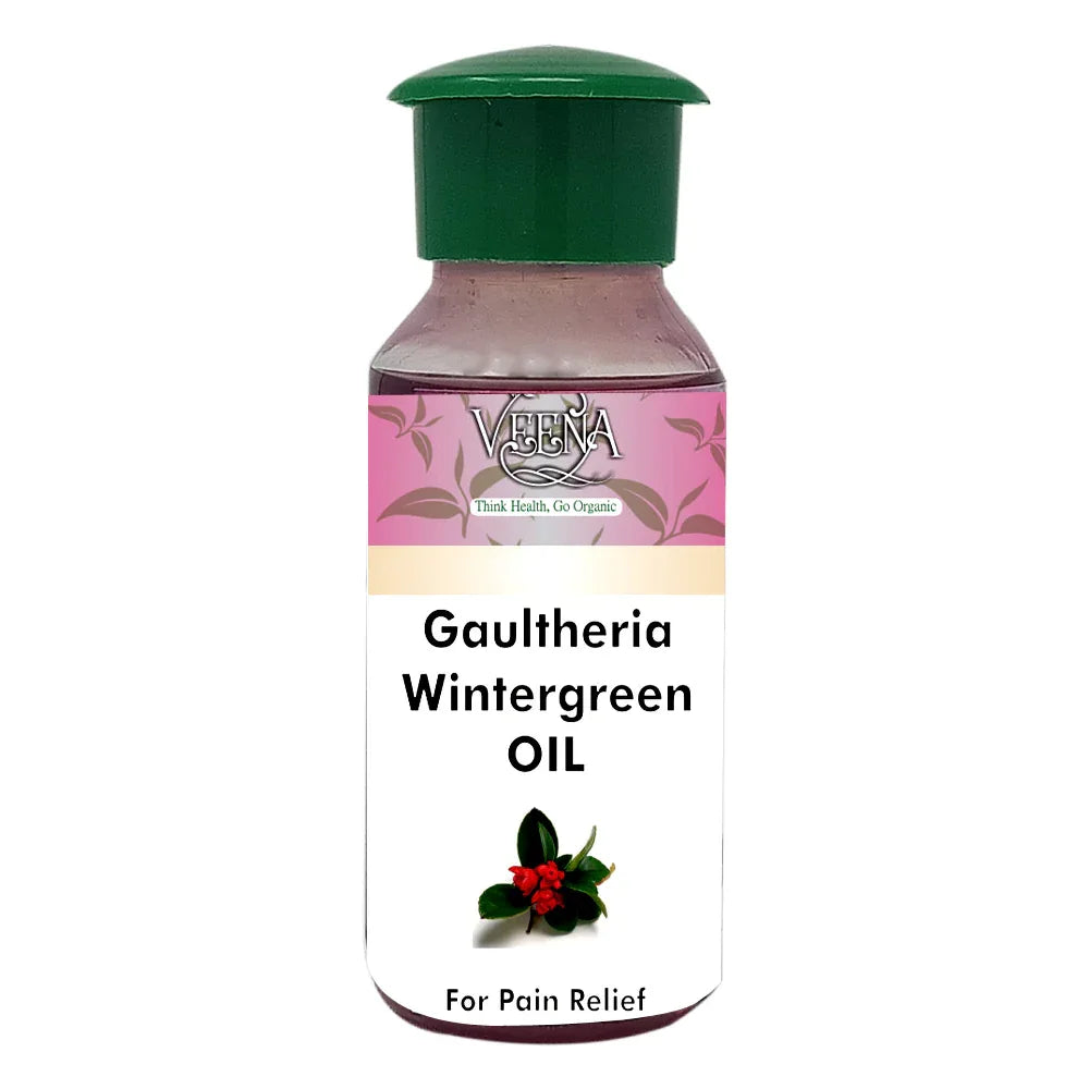Veena Gaultheria Wintergreen Pain Relief Oil - 60ml ( Pack of 2 ) - Orgoshops