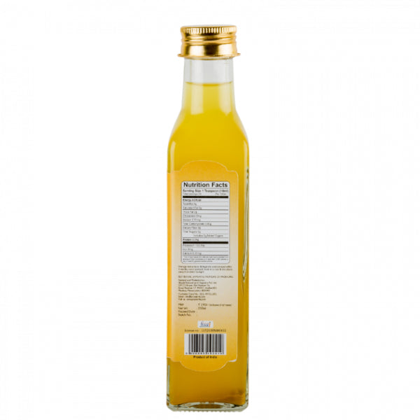 Praakritik Organic Apple Cider Vinegar with Ginger & Turmeric-250ml