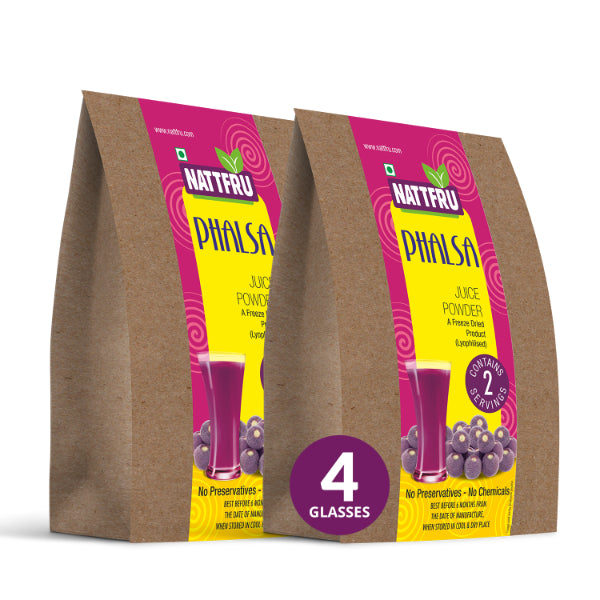 Nattfru : Phalsa Fruit Juice | No Added Color or Preservatives – Only 100% Fruit