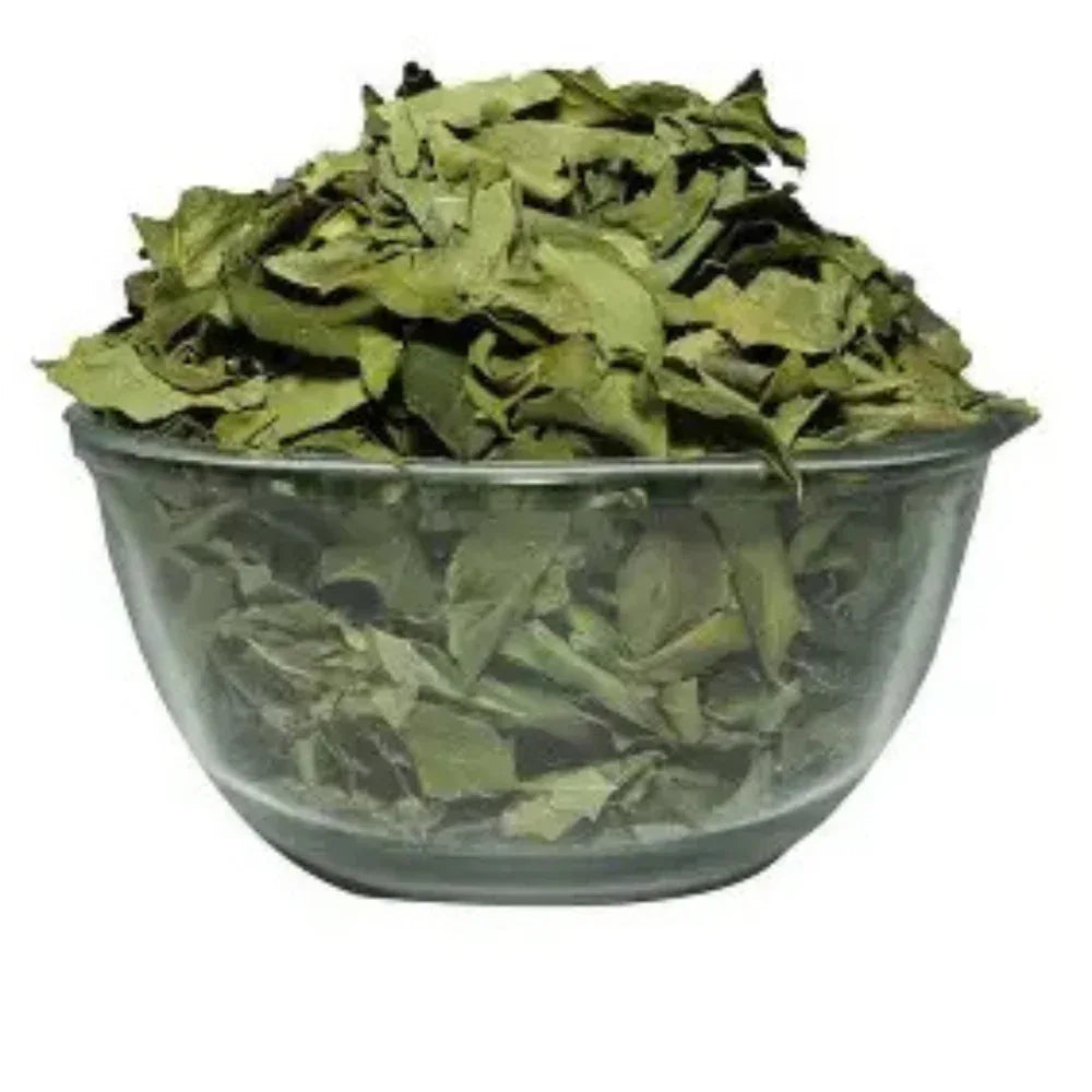 Oxygen Herbals Curry Leaves / Karuveppillai Dried Leaves Granules - 130 g - Orgoshops